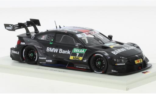 Bmw M4 1/43 Spark DTM No.7 Team RBM Bank DTM Hockenheim 2018 miniature