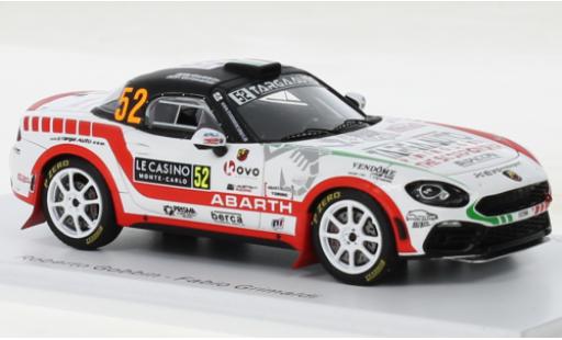 Fiat 124 1/43 Spark Rally RGT No.52 Rallye WM Rallye Monte Carlo 2022 miniature