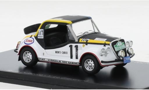 Miniature Fiat 500 1/43 Spark Gamine No.11 Rallye Monte Carlo 1969 Fiat 500 1/43 Spark Gamine No.11 Rallye Monte Carlo 1969 miniature