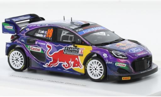 Miniature Ford Puma 1/43 Spark Rally 1 No.19 M-Sport Rally Team Red Bull Rallye WM Rallye Monte Carlo 2022 Ford Puma 1/43 Spark Rally 1 No.19 M-Sport Rally Team Red Bull Rallye WM Rallye Monte Carlo 2022 miniature