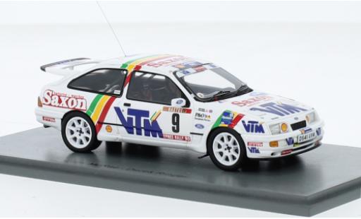 Miniature Ford Sierra 1/43 Spark RS Cosworth RHD No.9 Rallye Ypres 1990 Ford Sierra 1/43 Spark RS Cosworth RHD No.9 Rallye Ypres 1990 miniature