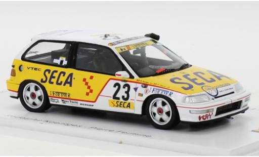 Honda Civic 1/43 Spark EF9 RHD No.23 24h Spa 1990 miniature