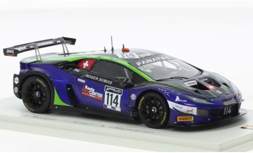 Lamborghini Huracan 1/43 Spark GT3 Evo No.114 Emil Frey Racing 24h Spa 2021 miniature