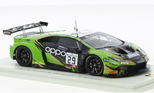 Lamborghini Huracan 1/43 Spark GT3 Evo No.29 Raton Racing by Target 24h Spa 2019 miniature