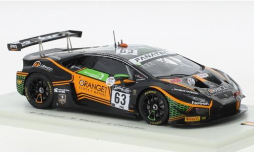 Miniature Lamborghini Huracan 1/43 Spark GT3 Evo No.63 Orange 1 FFF Racing Team 24h Spa 2021 Lamborghini Huracan 1/43 Spark GT3 Evo No.63 Orange 1 FFF Racing Team 24h Spa 2021 miniature