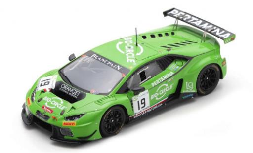Lamborghini Huracan 1/43 Spark GT3 No.19 GRT Grasser Racing Team 24h Spa 2018 miniature