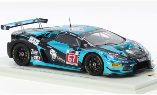 Miniature Lamborghini Huracan 1/43 Spark GT3 No.67 Attempto Racing 24h Spa 2017 Lamborghini Huracan 1/43 Spark GT3 No.67 Attempto Racing 24h Spa 2017 miniature