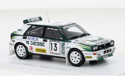 Lancia Delta 1/43 Spark HF Integrale EVO No.13 Giesse Group Rallye WM 1000 Lakes Rallye 1993 miniature