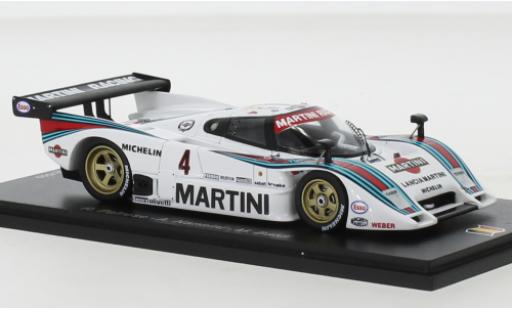 Miniature Lancia LC2 1/43 Spark No.4 Martini Martini 1000 Km Spa 1985 Lancia LC2 1/43 Spark No.4 Martini Martini 1000 Km Spa 1985 miniature