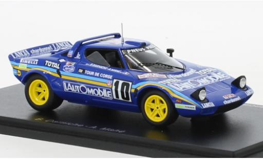 Lancia Stratos 1/43 Spark HF No.10 Rallye WM Tour de Corse 1981 miniature