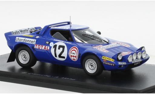 Miniature Lancia Stratos 1/43 Spark HF No.12 Rallye WM Rallye Monte Carlo 1976 Lancia Stratos 1/43 Spark HF No.12 Rallye WM Rallye Monte Carlo 1976 miniature