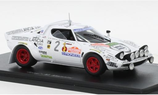 Lancia Stratos 1/43 Spark HF No.2 Rallye WM Rallye San Remo 1979 miniature