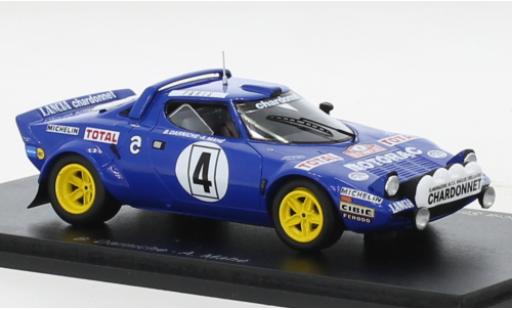 Miniature Lancia Stratos 1/43 Spark HF No.4 Rallye WM Rallye Monte Carlo 1979 Lancia Stratos 1/43 Spark HF No.4 Rallye WM Rallye Monte Carlo 1979 miniature