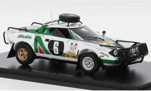 Lancia Stratos 1/43 Spark HF No.6 Alitalia Rallye WM Safari Rallye 1976 miniature