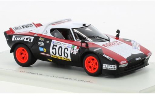 Lancia Stratos 1/43 Spark No.506 Giro de Italia 1978 miniature