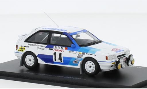 Miniature Mazda 323 1/43 Spark 4WD No.14 Rally Team Europe Rallye WM Rallye Monte Carlo 1986 Mazda 323 1/43 Spark 4WD No.14 Rally Team Europe Rallye WM Rallye Monte Carlo 1986 miniature