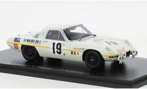 Mazda Cosmo 1/43 Spark Sport 110S RHD No.19 Marathon de la Route 1968 miniature
