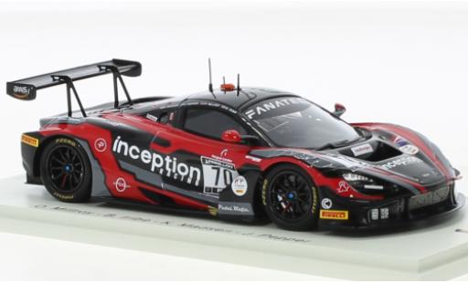 McLaren 720 1/43 Spark S GT3 No.70 Inception Racing 24h Spa 2021 miniature
