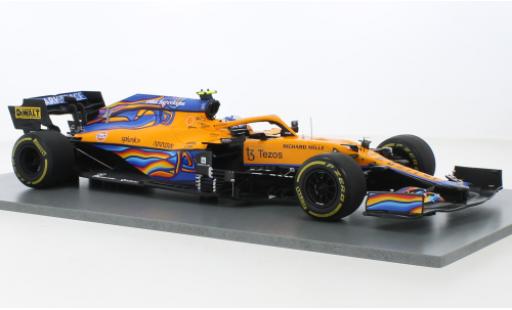 Miniature McLaren F1 1/43 Spark MCL35M No.4 Team Formel 1 GP Abu Dhabi 2021 McLaren F1 1/43 Spark MCL35M No.4 Team Formel 1 GP Abu Dhabi 2021 miniature