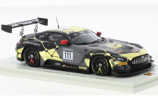 Miniature Mercedes AMG GT 1/43 Spark 3 No.111 JP Motorsport 24h Spa 2020 Mercedes AMG GT 1/43 Spark 3 No.111 JP Motorsport 24h Spa 2020 miniature
