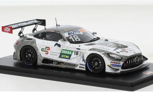 Miniature Mercedes AMG GT 1/43 Spark 3 No.18 AMG Team Mücke DTM 2021 Mercedes AMG GT 1/43 Spark 3 No.18 AMG Team Mücke DTM 2021 miniature