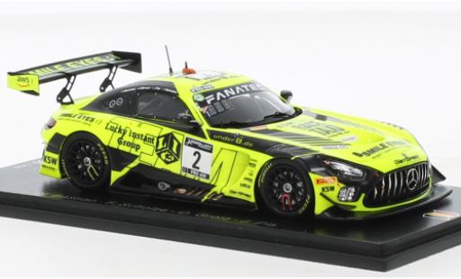 Miniature Mercedes AMG GT 1/43 Spark 3 No.2 GetSpeed Performance 24h Spa 2021 Mercedes AMG GT 1/43 Spark 3 No.2 GetSpeed Performance 24h Spa 2021 miniature