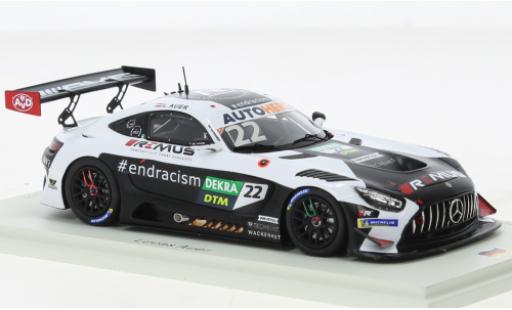 Miniature Mercedes AMG GT 1/43 Spark 3 No.22 AMG Team Winward DTM 2021 Mercedes AMG GT 1/43 Spark 3 No.22 AMG Team Winward DTM 2021 miniature