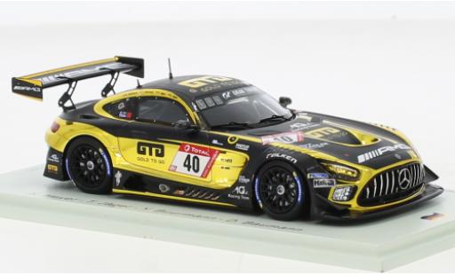 Miniature Mercedes AMG GT 1/43 Spark 3 No.40 10Q Racing Team 24h Nuerburgring 2021 Mercedes AMG GT 1/43 Spark 3 No.40 10Q Racing Team 24h Nuerburgring 2021 miniature