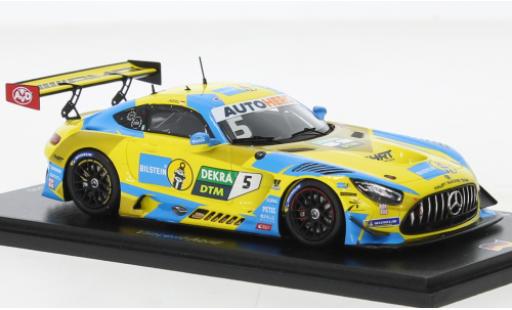 Miniature Mercedes AMG GT 1/43 Spark 3 No.5 AMG Team HRT Bilstein DTM 2021 Mercedes AMG GT 1/43 Spark 3 No.5 AMG Team HRT Bilstein DTM 2021 miniature