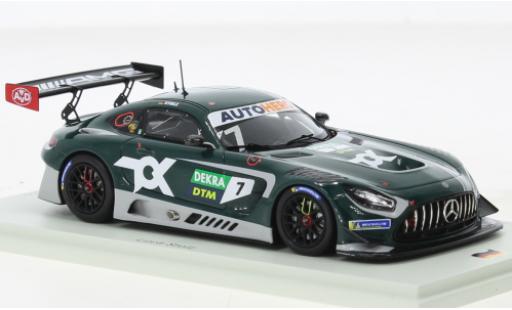 Miniature Mercedes AMG GT 1/43 Spark 3 No.7 AMG Team Toksport WRT DTM Nürburgring 2021 Mercedes AMG GT 1/43 Spark 3 No.7 AMG Team Toksport WRT DTM Nürburgring 2021 miniature