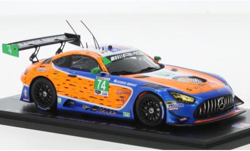 Miniature Mercedes AMG GT 1/43 Spark 3 No.74 Riley Motorsports IMSA 24h Daytona 2020 Mercedes AMG GT 1/43 Spark 3 No.74 Riley Motorsports IMSA 24h Daytona 2020 miniature