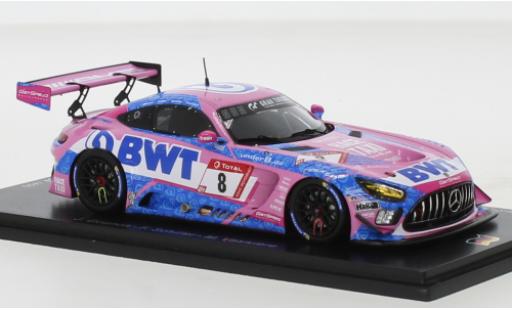 Miniature Mercedes AMG GT 1/43 Spark 3 No.8 AMG Team Getspeed BWT 24h Nuerburgring 2021 Mercedes AMG GT 1/43 Spark 3 No.8 AMG Team Getspeed BWT 24h Nuerburgring 2021 miniature