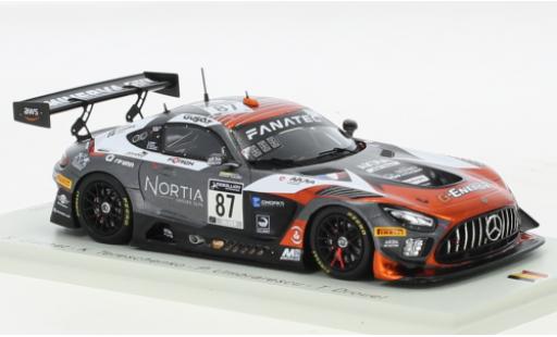 Miniature Mercedes AMG GT 1/43 Spark 3 No.87 AKKA ASP 24h Spa 2021 Mercedes AMG GT 1/43 Spark 3 No.87 AKKA ASP 24h Spa 2021 miniature