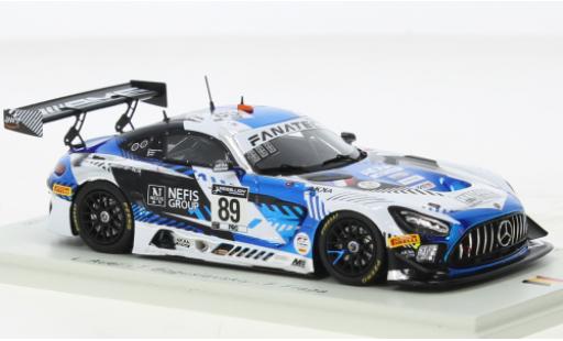 Miniature Mercedes AMG GT 1/43 Spark 3 No.89 AKKA ASP 24h Spa 2021 Mercedes AMG GT 1/43 Spark 3 No.89 AKKA ASP 24h Spa 2021 miniature