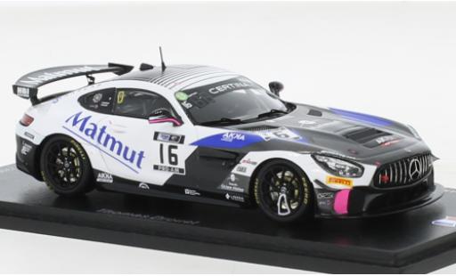 Miniature Mercedes AMG GT 1/43 Spark 4 No.16 AKKA ASP FFSA 2021 Mercedes AMG GT 1/43 Spark 4 No.16 AKKA ASP FFSA 2021 miniature