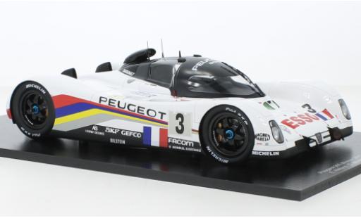 Miniature Peugeot 905 1/18 Spark No.3 Esso 24h Le Mans 1993 Peugeot 905 1/18 Spark No.3 Esso 24h Le Mans 1993 miniature