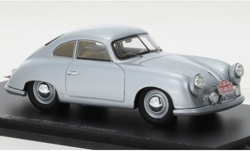 Miniature Porsche 356 1/43 Spark grise No.285 Rallye Monte Carlo 1952 Porsche 356 1/43 Spark grise No.285 Rallye Monte Carlo 1952 miniature