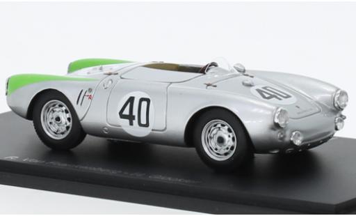 Miniature Porsche 550 1/43 Spark No.40 24h Le Mans 1954 Porsche 550 1/43 Spark No.40 24h Le Mans 1954 miniature