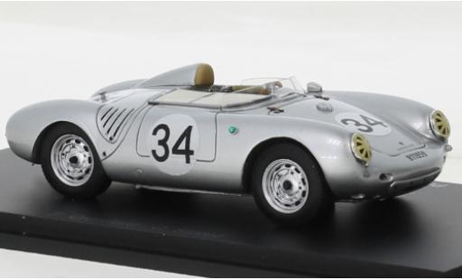 Miniature Porsche 550 1/43 Spark A No.34 24h Le Mans 1957 Porsche 550 1/43 Spark A No.34 24h Le Mans 1957 miniature