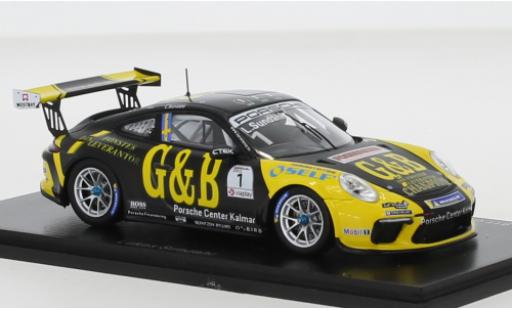 Miniature Porsche 992 GT3 1/43 Spark 911 (991) Cup No.1 Carrera Cup Scandinavia 2020 Porsche 992 GT3 1/43 Spark 911 (991) Cup No.1 Carrera Cup Scandinavia 2020 miniature