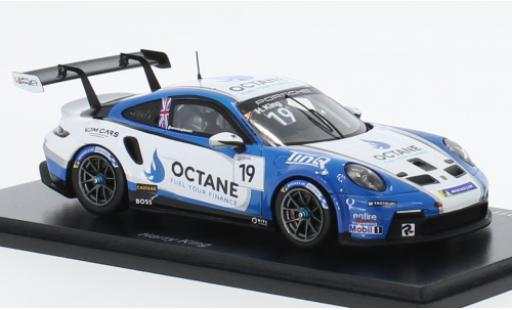 Porsche 991 GT3 Cup 1/43 Spark 911  No.19 Carrera Cup Benelux 2022 miniature