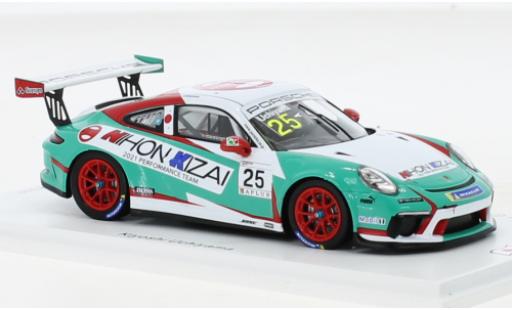 Porsche 991 GT3 Cup 1/43 Spark 911  No.25 Carrera Cup Japan 2021 miniature