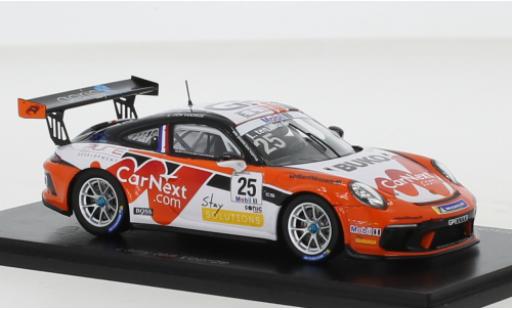 Miniature Porsche 992 GT3 1/43 Spark 911 (991) Cup No.25 Carrera Supercup 2020 Porsche 992 GT3 1/43 Spark 911 (991) Cup No.25 Carrera Supercup 2020 miniature