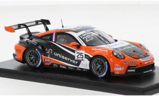 Porsche 991 GT3 Cup 1/43 Spark 911  No.25 Supercup 2021 miniature