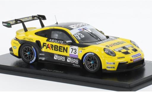 Porsche 991 GT3 Cup 1/43 Spark 911  No.73 Carrera Cup Brésil 2022 miniature
