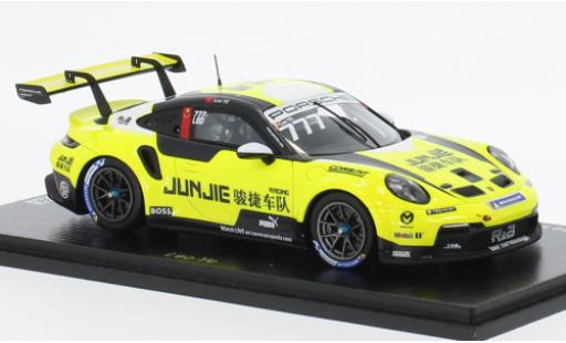 Porsche 991 GT3 Cup 1/43 Spark 911  No.777 Carrera Cup Asie 2022 miniature