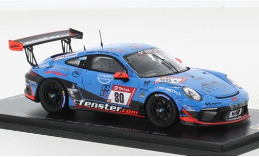 Porsche 991 GT3 Cup 1/43 Spark 911  No.80 Huber Motorsport 24h Nürburgring 2021 miniature