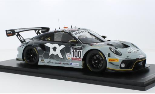 Miniature Porsche 991 GT3 R 1/43 Spark 911  No.100 Toksport WRT 24h Spa 2022 Porsche 991 GT3 R 1/43 Spark 911  No.100 Toksport WRT 24h Spa 2022 miniature