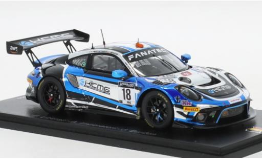 Miniature Porsche 991 GT3 R 1/43 Spark 911  No.18 KCMG 24h Spa 2021 Porsche 991 GT3 R 1/43 Spark 911  No.18 KCMG 24h Spa 2021 miniature