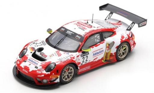 Miniature Porsche 992 GT3 R 1/43 Spark 911 (991) No.22 Frikadelli Racing Team 24h Spa 2020 Porsche 992 GT3 R 1/43 Spark 911 (991) No.22 Frikadelli Racing Team 24h Spa 2020 miniature